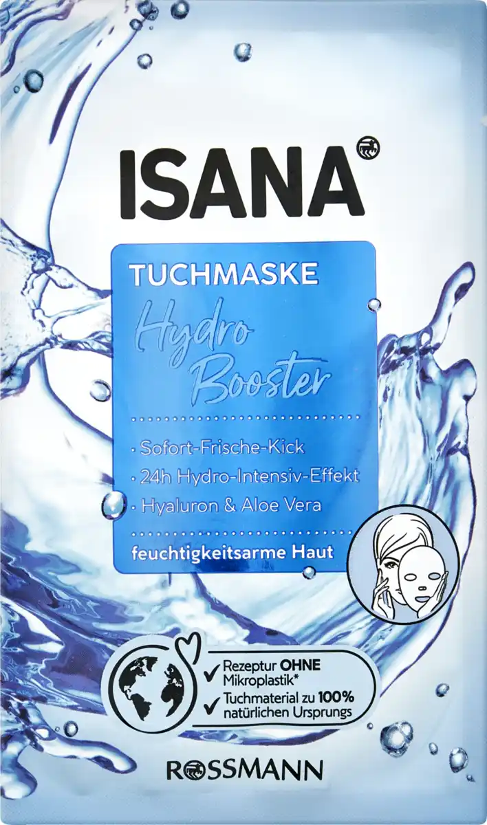 Bild 1 von ISANA Tuchmaske Hydro Booster
