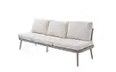 Bild 1 von Gartensofa Rieti, grau/beige, inkl. Kopfteilverstellung vorstehend rechts