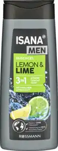 ISANA MEN Duschgel Lemon & Lime, 300 ml