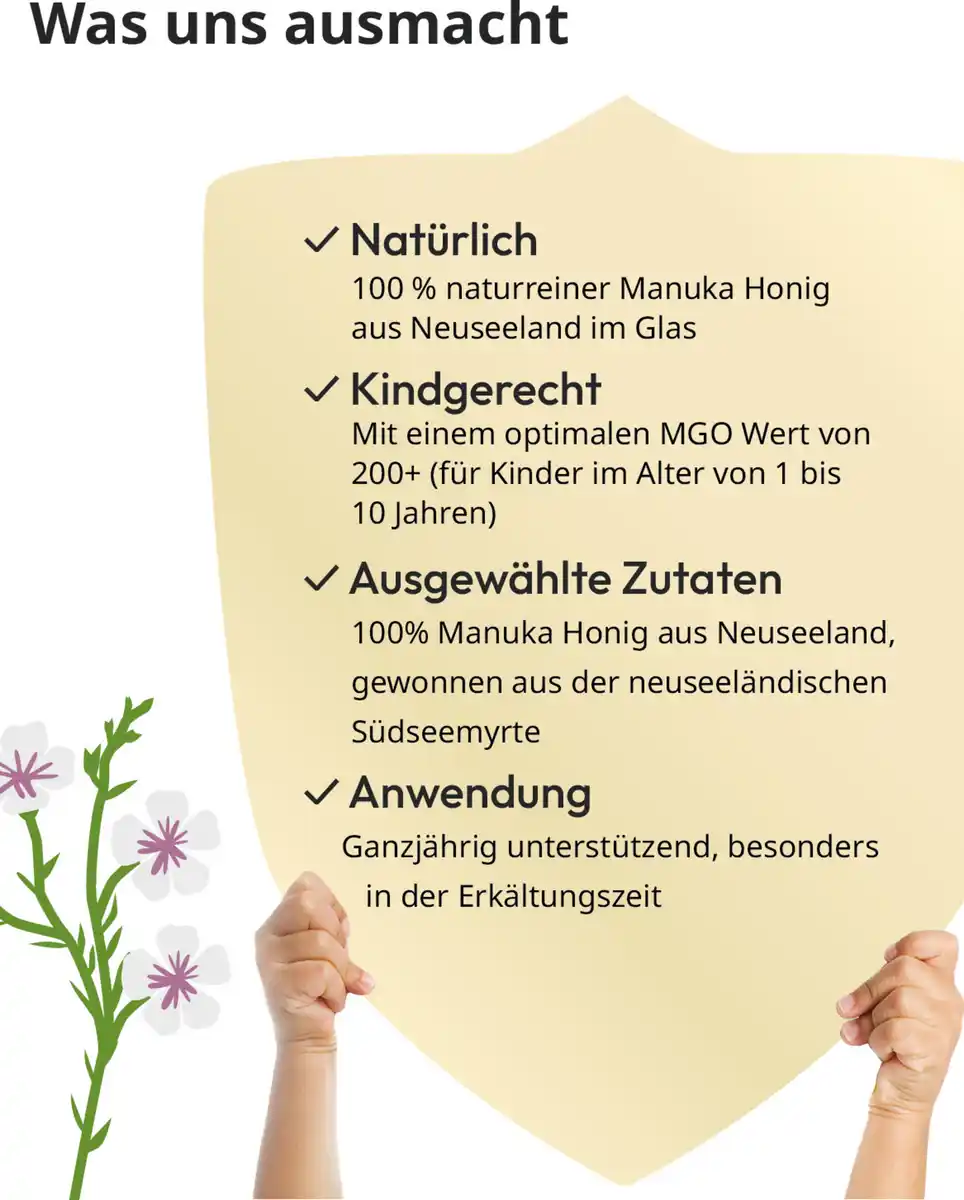 Bild 4 von kindgesund Manuka Honig MGO 200+, 250 g