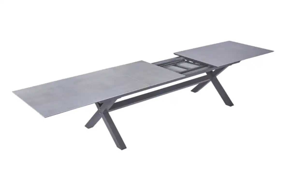 Bild 4 von Ausziehtisch Vancouver, Keramik/Aluminium, anthrazit, 280 cm