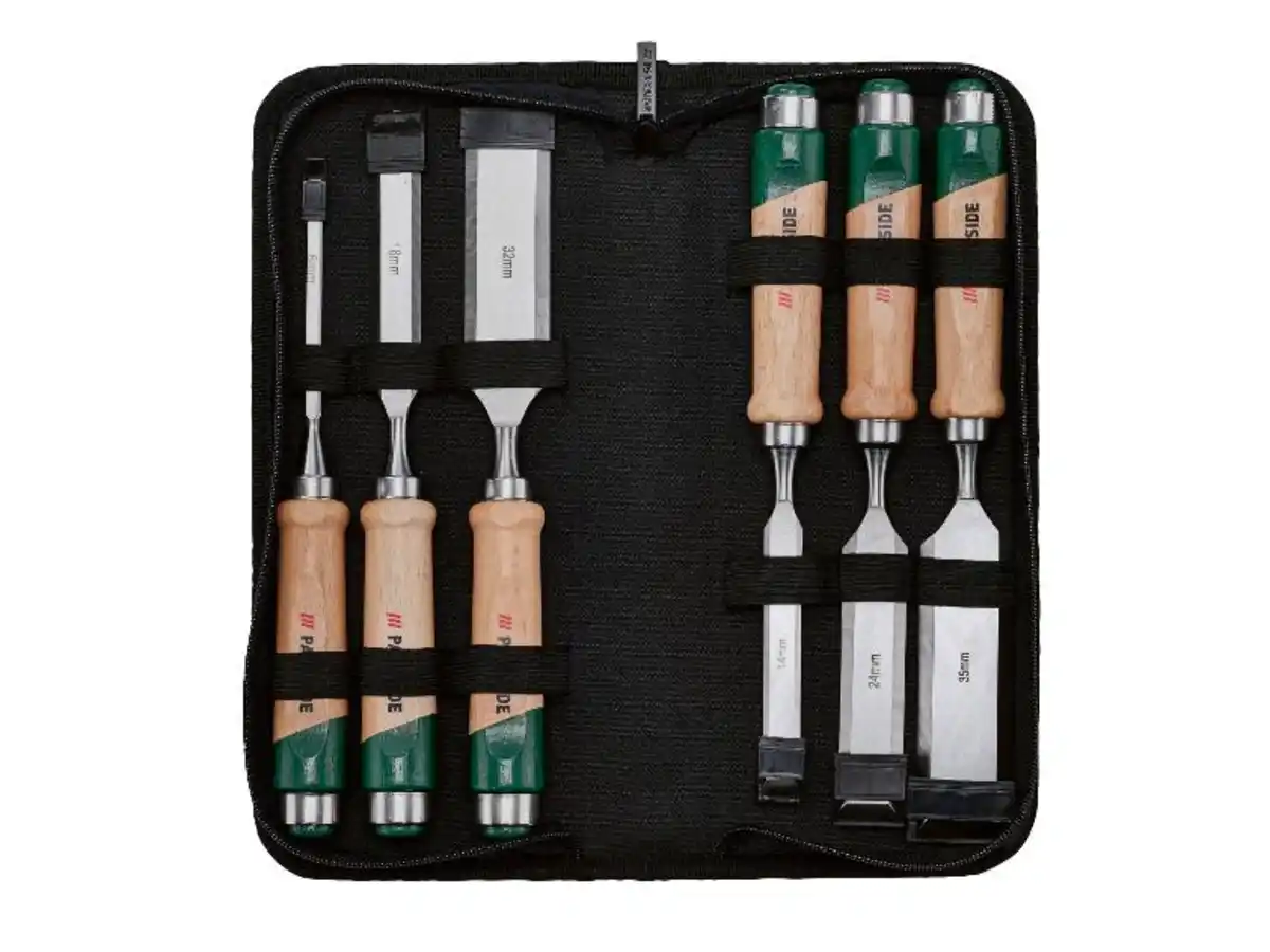 Bild 4 von PARKSIDE® Stechbeitel- / Holzschnitz- / Drechselmesser-Set