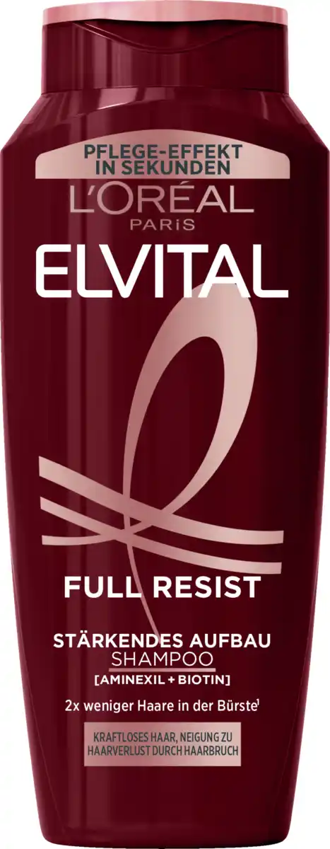 Bild 1 von L’Oréal Paris Elvital Full Resist Stärkendes Aufbau Shampoo, 300 ml