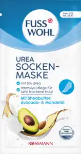 FUSSWOHL Urea Fussmaske in Socken