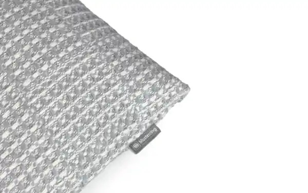 Bild 3 von Zierkissenhülle Waffle, hellgrau, 30 x 50 cm