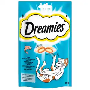 Dreamies Katzensnack mit Lachs 60g