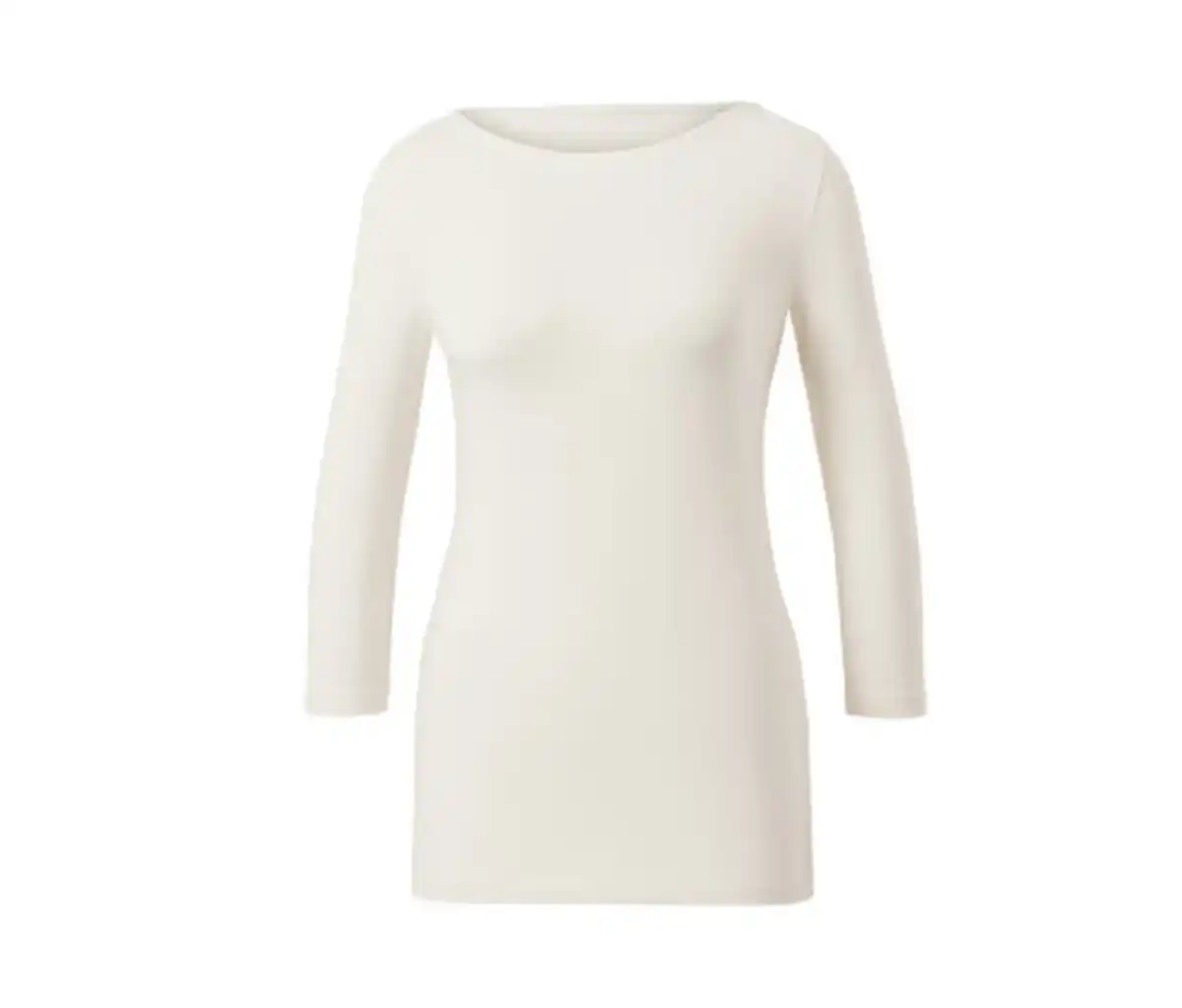 Bild 1 von Shirt mit 3/4-Arm, weiß