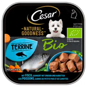 Cesar Natural Goodness Bio Terrine Fisch 100g