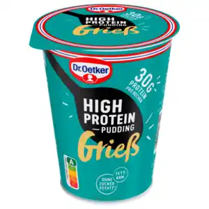 Dr. Oetker High Protein Pudding Grieß 400g