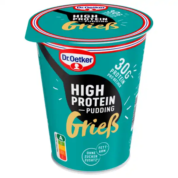 Bild 1 von Dr. Oetker High Protein Pudding Grieß 400g