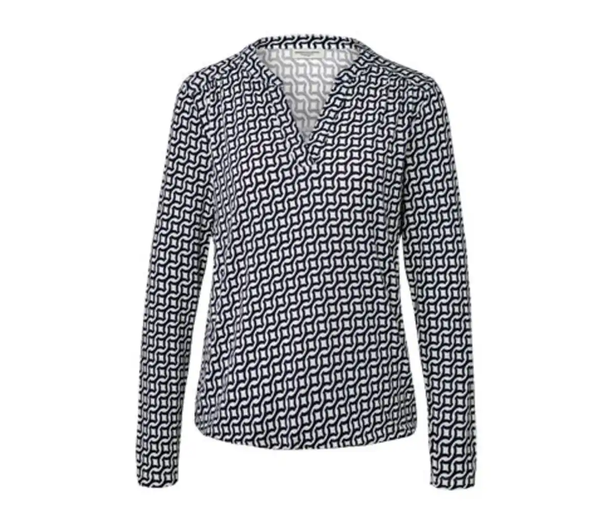 Bild 1 von Bedrucktes Blusenshirt, navy