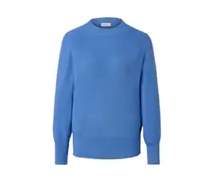 Feinstrickpullover, blau