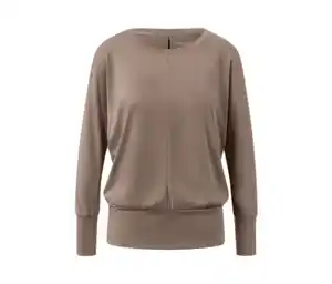 Sport-und-Yogashirt, taupe