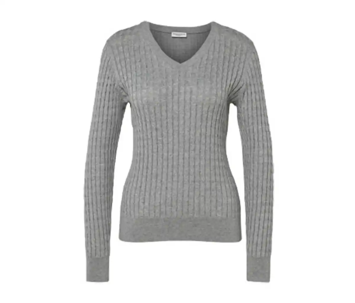 Bild 1 von Zopfstrickpullover, grau