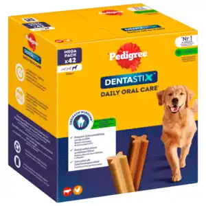 Pedigree Denta Stix Daily Oral Care für große Hunde 42 Stück