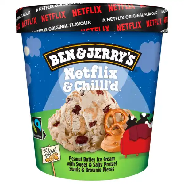 Bild 1 von Ben & Jerry's Eis Netflix & Chilll'd 465ml