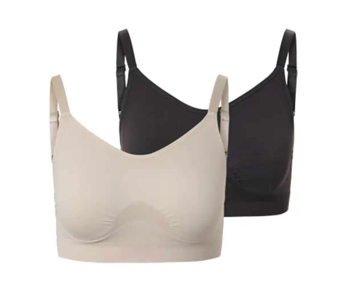 Bild 1 von 2 Seamless-Sport-BHs, braun/sand