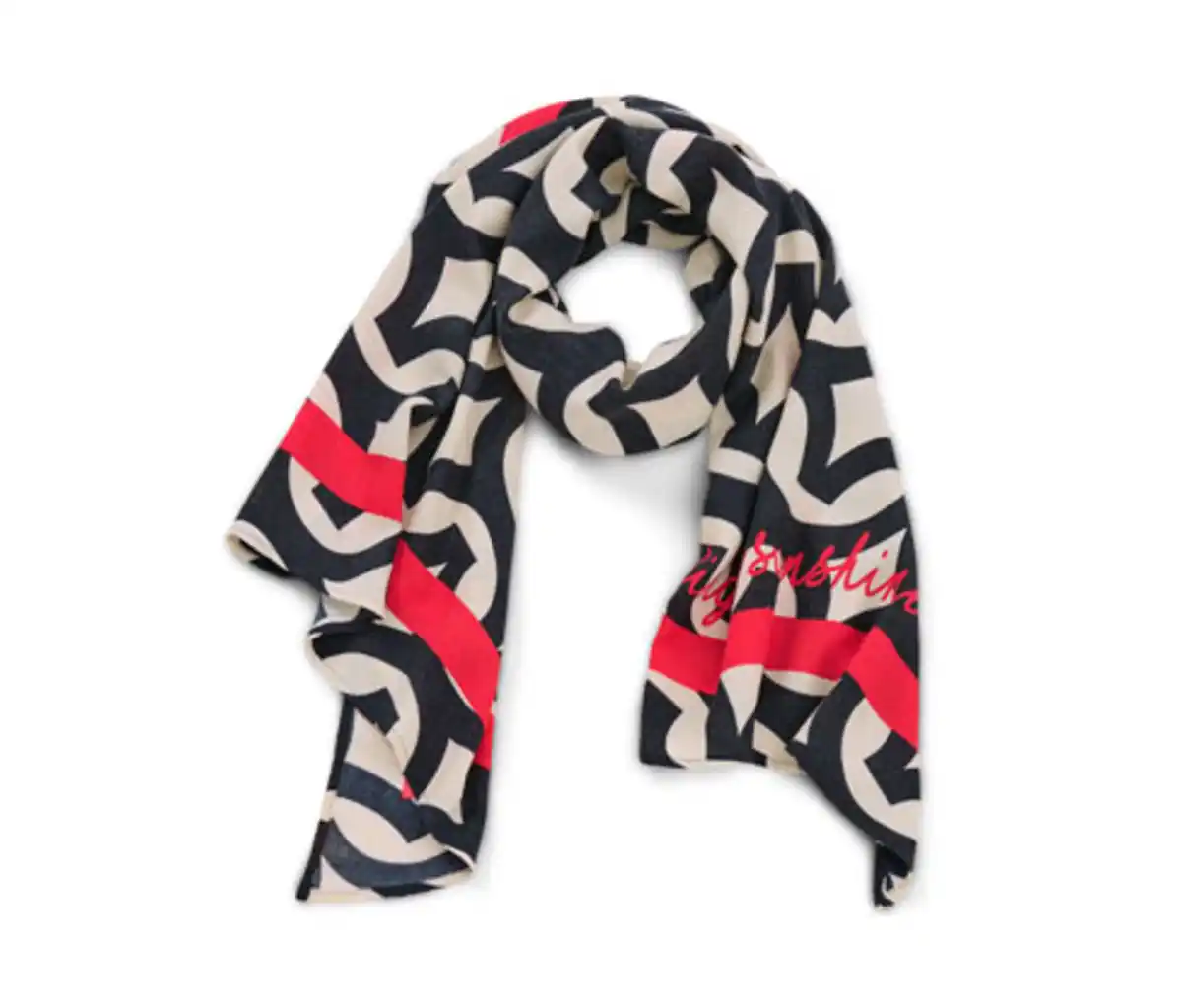 Bild 1 von Bedruckter Webschal