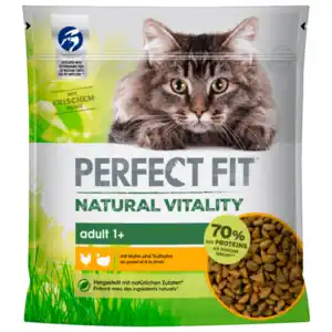 Perfect Fit Katze Beutel Natural Vitality Adult mit Huhn und Truthahn 650g