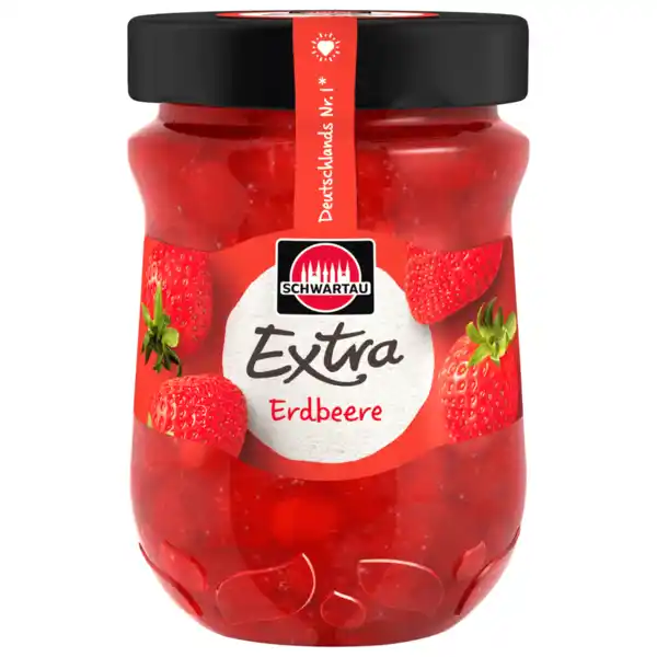 Bild 1 von Schwartau Extra Erdbeere 340g