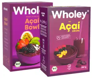 Açai-Bowl oder -Drops