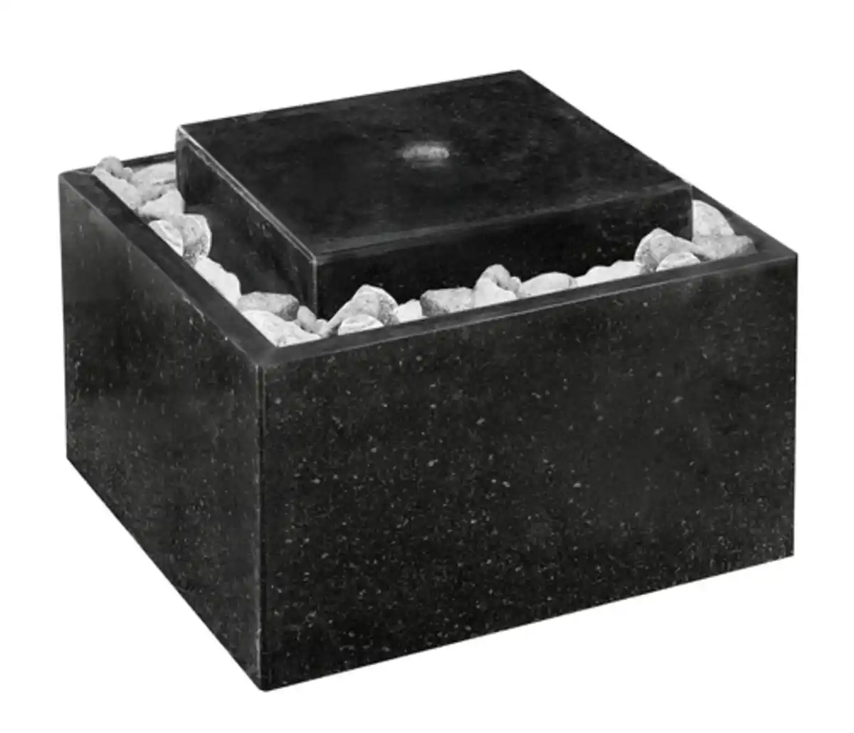 Bild 1 von Dehner Granit-Gartenbrunnen Quadro, ca. H35 cm
