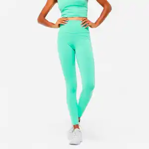 DOMYOS Legging Damen - 520F grün