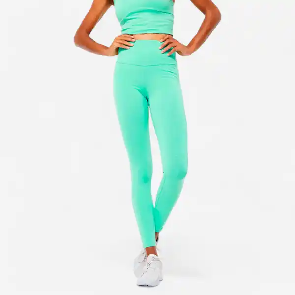 Bild 1 von DOMYOS Legging Damen - 520F grün