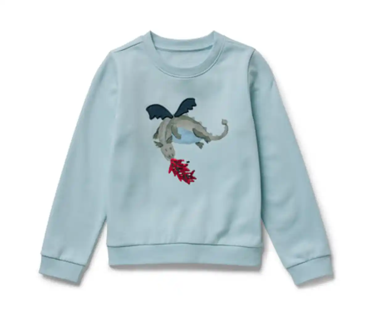 Bild 1 von Kinder-Sweatshirt mit angerauter Innenseite, Drache