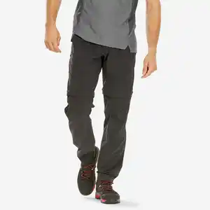 QUECHUA Zip-Off-Hose Herren Wandern - MH500 schwarz