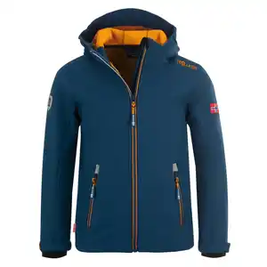 TROLLKIDS Softshelljacke TROLLKIDS Kids Trollfjord Jacket Kinder blau/orange