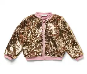 Kinder-Paillettenjacke