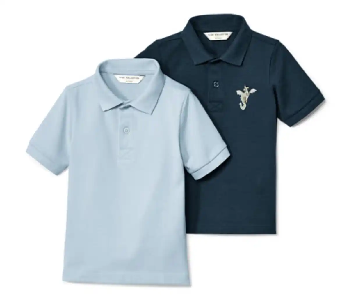 Bild 1 von 2 Kinder-Poloshirts aus Baumwoll-Piqué
