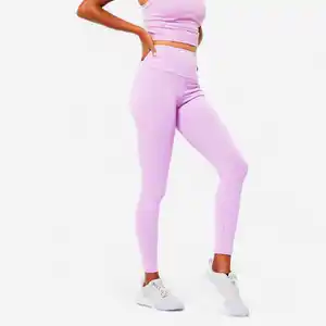 DOMYOS Legging Damen - 520F flieder