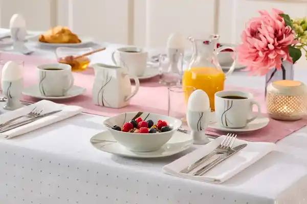 Bild 3 von KHG Kombigeschirr, 62-teilig Mandy