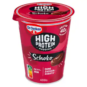 DR. OETKER High Protein Pudding 400 g, Schokolade