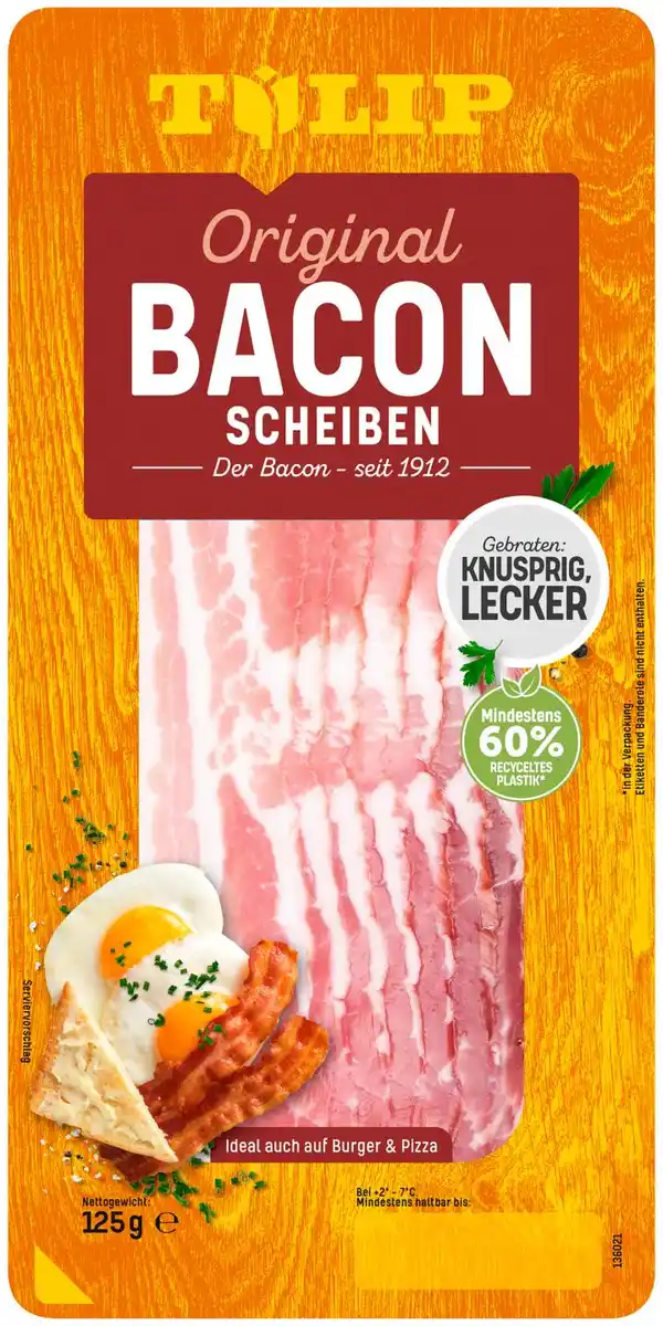 Bild 1 von TULIP Bacon, 125-g-Packg.