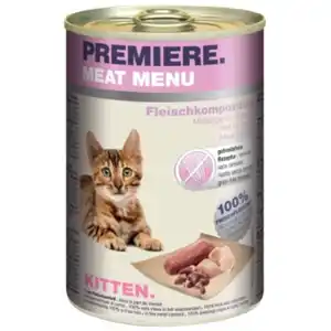 PREMIERE Meat Menu Kitten Fleischkomposition 6x400 g