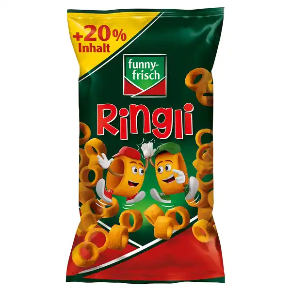 Bild 1 von FUNNY FRISCH Ringli Paprika 75 g