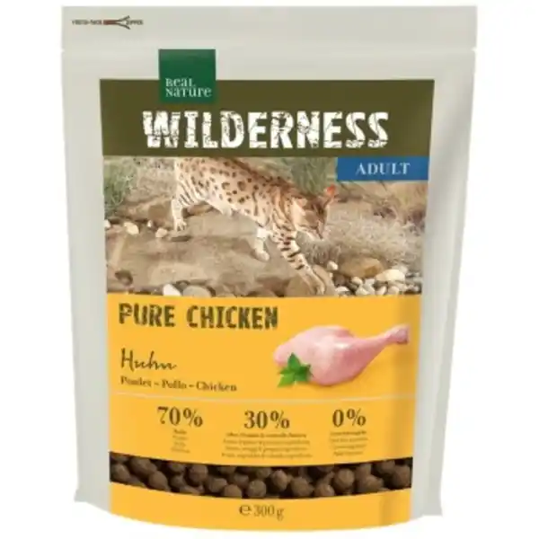 Bild 1 von REAL NATURE WILDERNESS Adult Pure Chicken 300 g