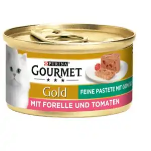 GOURMET Gold Feine Pastete 12x85g Forelle & Tomaten