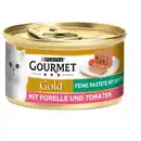 Bild 1 von GOURMET Gold Feine Pastete 12x85g Forelle & Tomaten