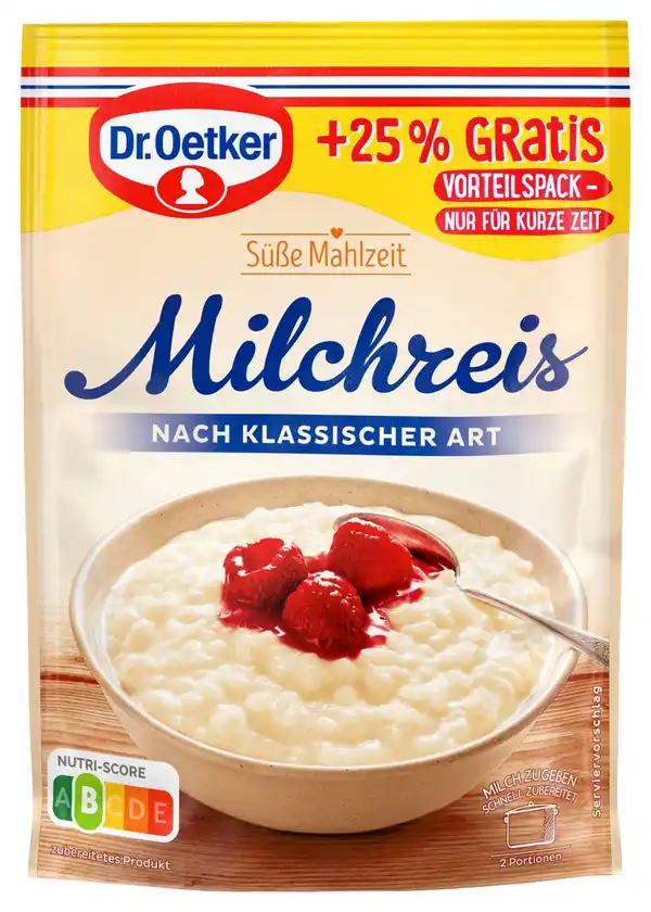 Bild 1 von DR. OETKER Süße Mahlzeit, 115 - 156-g-Beutel