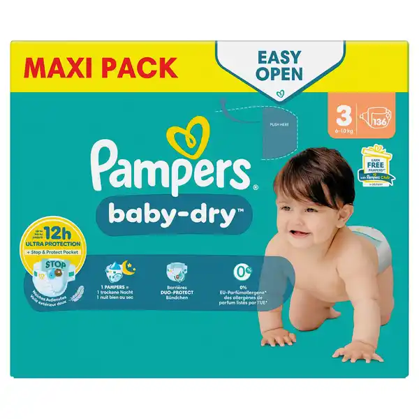 Bild 1 von PAMPERS Baby Dry Maxi Pack