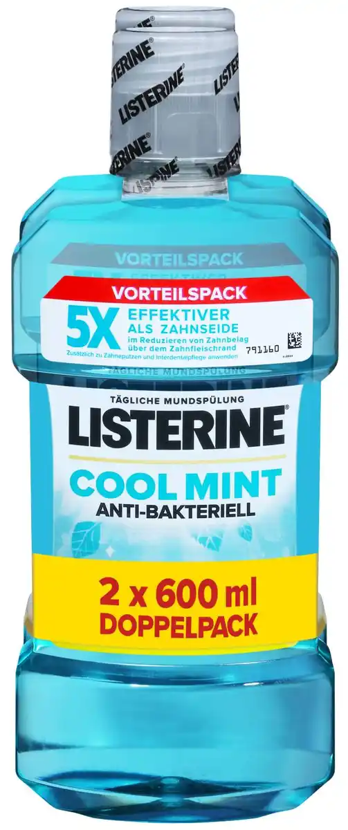 Bild 1 von LISTERINE Mundspülung, 2 x 600-ml-Fl.