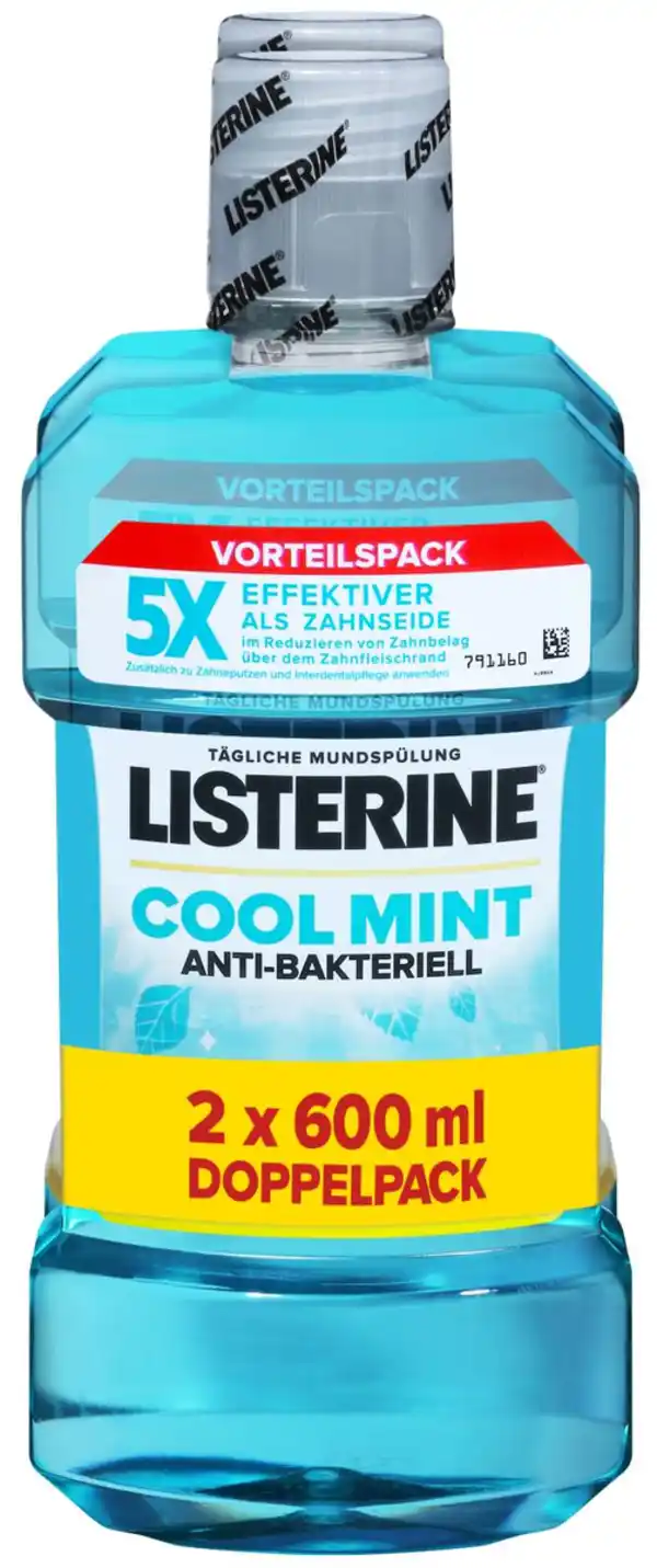 Bild 1 von LISTERINE Mundspülung, 2 x 600-ml-Fl.