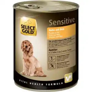 SELECT GOLD Sensitive Junior Huhn & Reis 6x800 g