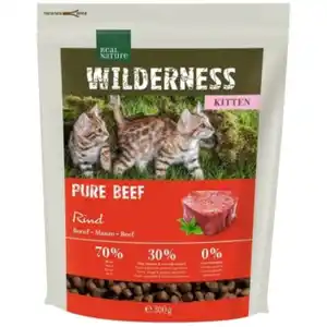 REAL NATURE WILDERNESS Pure Beef Kitten 300 g