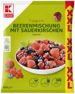 K-CLASSIC Beerenmischung mit Sauerkirschen XXL, 1-kg-Beutel