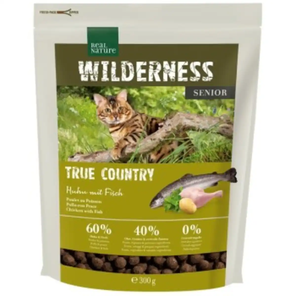 Bild 1 von REAL NATURE WILDERNESS Senior True Country Huhn mit Fisch 300 g